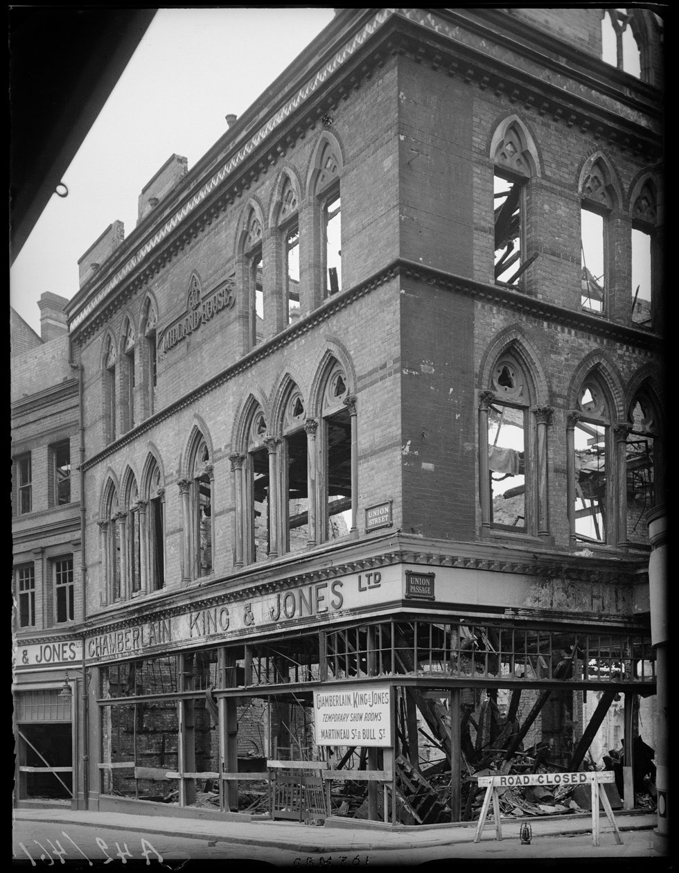 Midland House, Union Street 30, Ladywood, Birmingham, 1941. alkotó: George Bernard Mason
