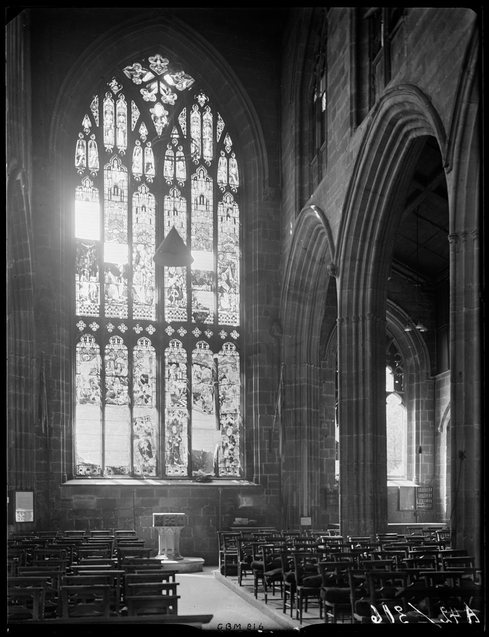 Keresztelő Szent János-templom, Fleet Street, Bablake, Coventry, 1941. alkotó: George Bernard Mason