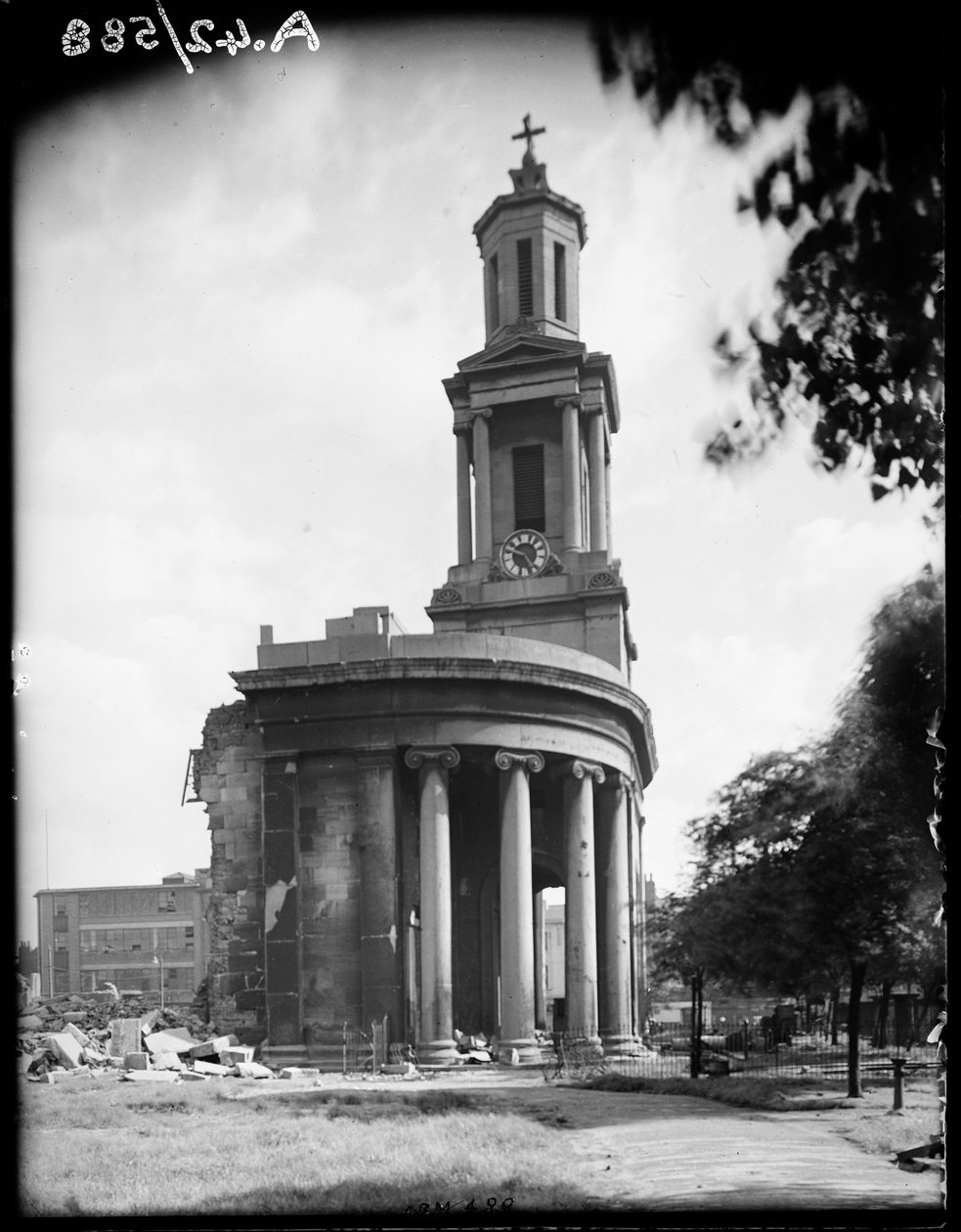 Szent Tamás-templom, Bath Row, Lee Bank, Birmingham, 1941. alkotó: George Bernard Mason