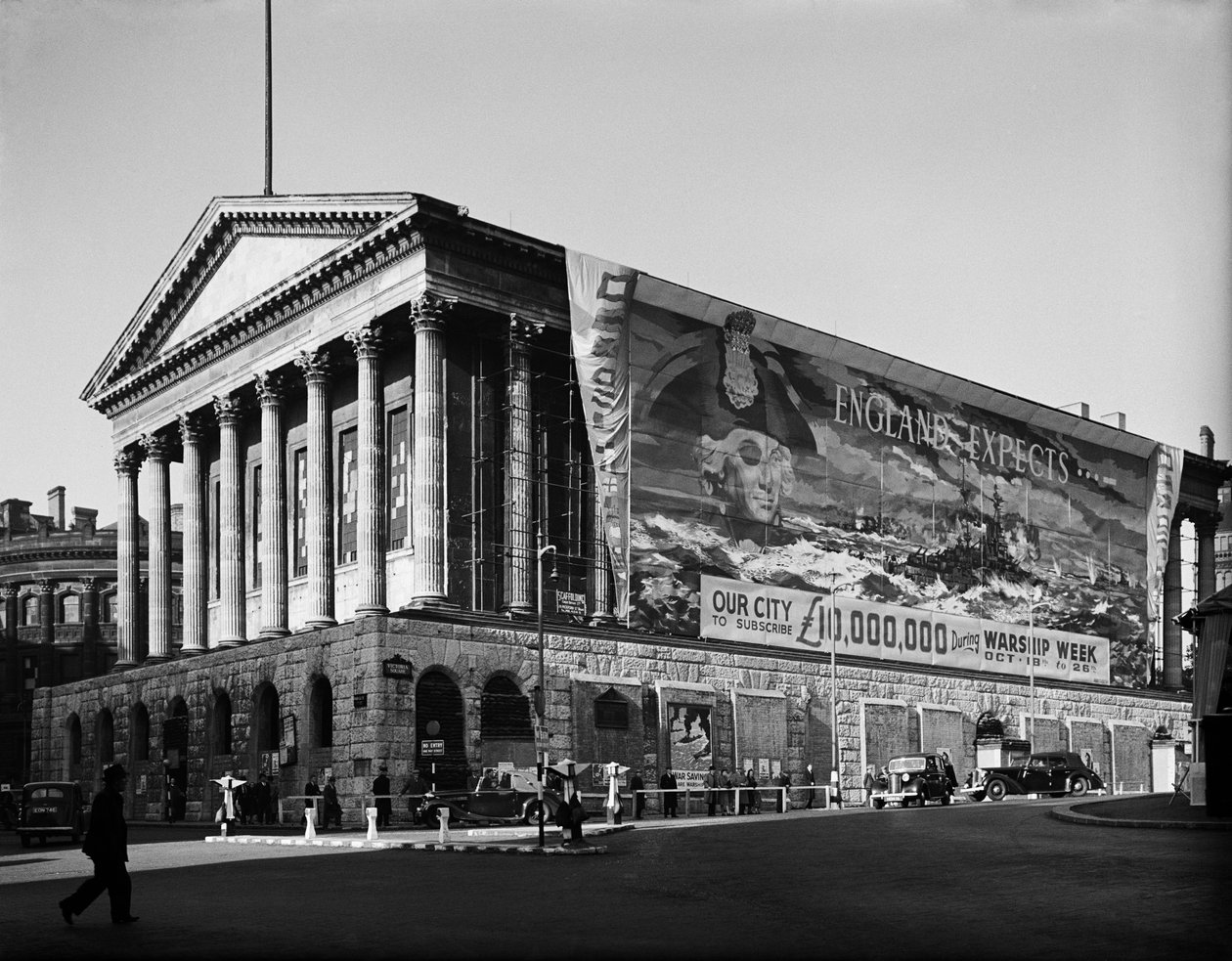 Városháza, Victoria Square, Birmingham, 1941. alkotó: George Bernard Mason