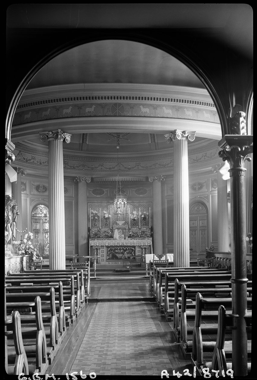 Bar Convent, Blossom Street, York, 1942. alkotó: George Bernard Wood