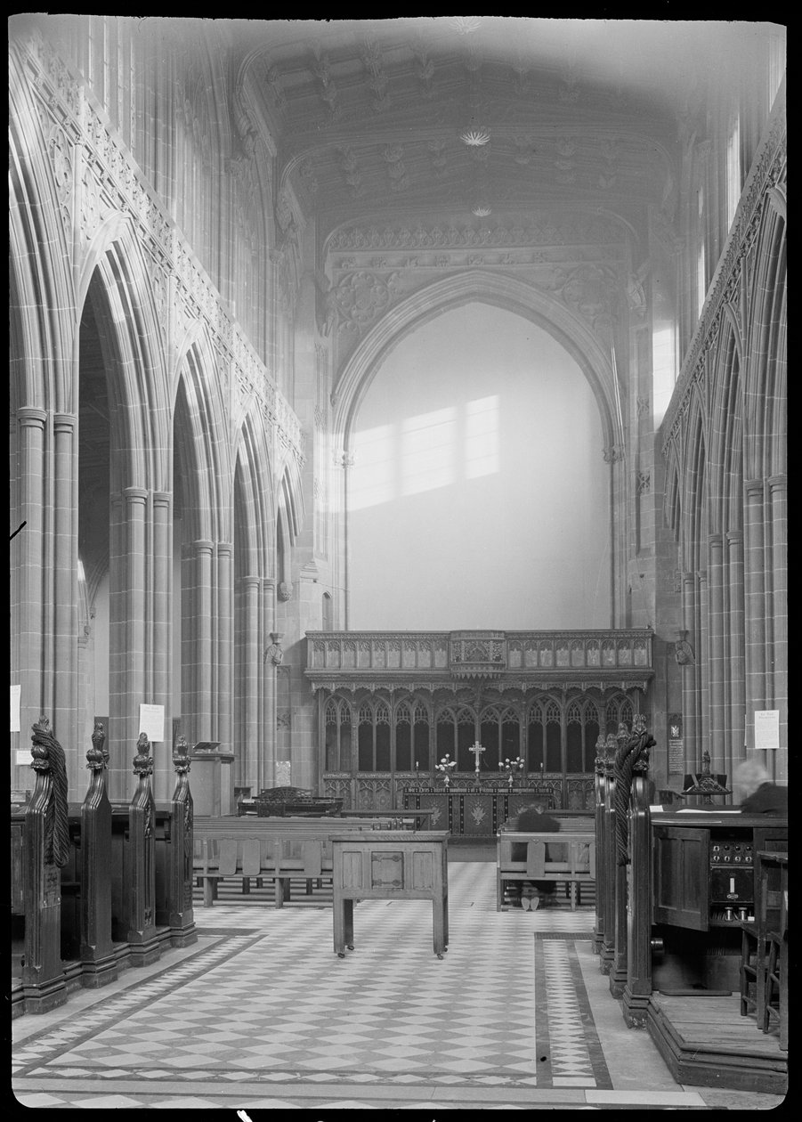 Szent Mária székesegyház, Fennel Street, Manchester, 1942. alkotó: George Bernard Wood