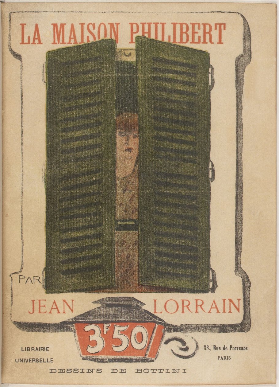 Georges Alfred Bottini - La Maison Philibert (Jean Lorrain) alkotó: George Bottini
