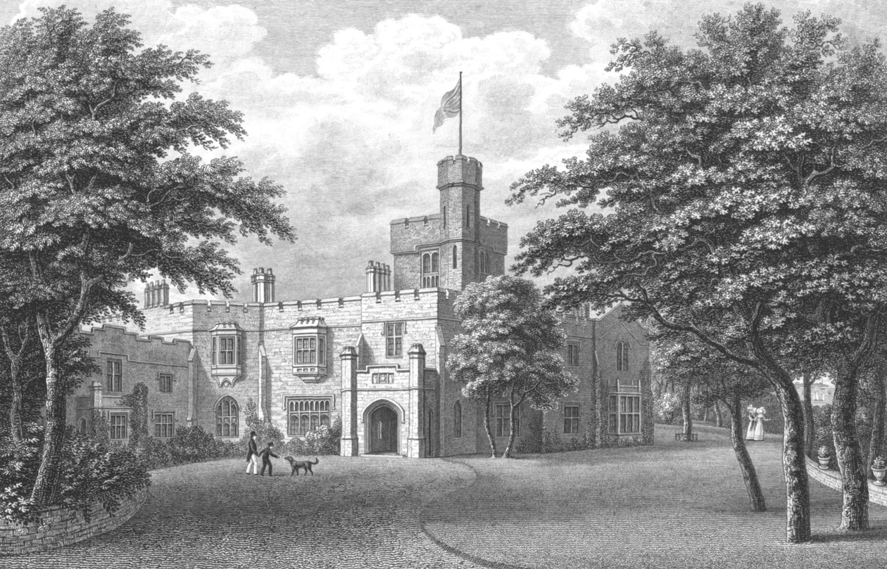 St Clare, Ryde, Wight-sziget, 1830 alkotó: George Brannon