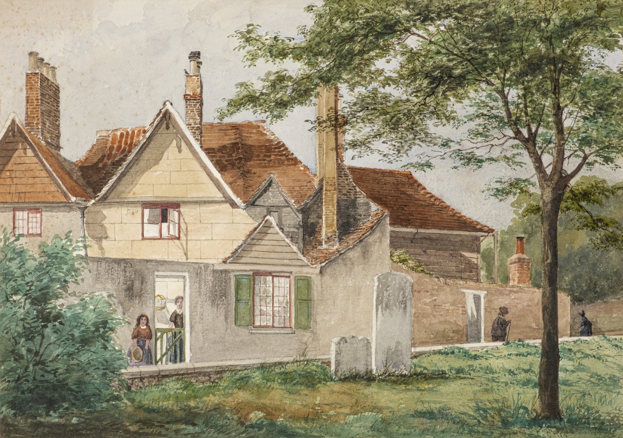 Vendégházak Trevanion Street, Dover alkotó: George Buchanan Wollaston