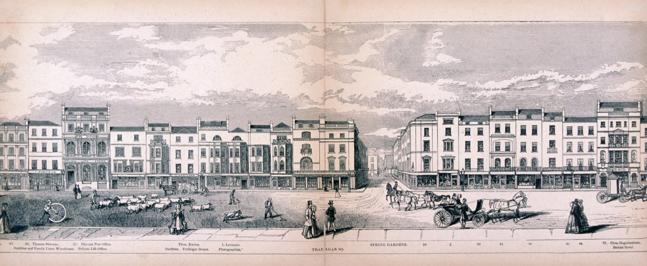 Londoni panoráma, 1849 alkotó: George C Leighton