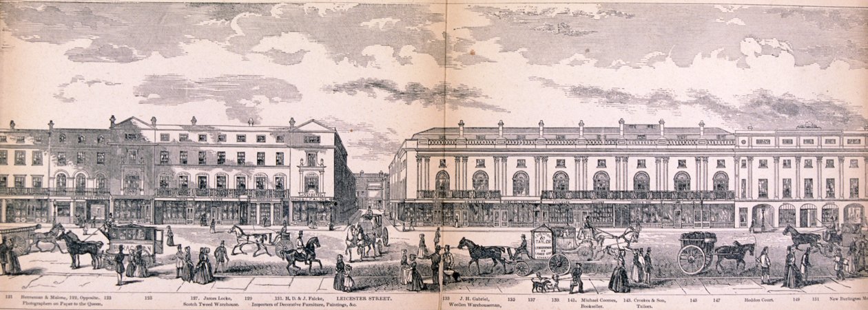 Londoni panoráma, 1849 alkotó: George C Leighton