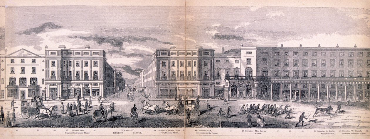 Londoni panoráma, 1849 alkotó: George C Leighton