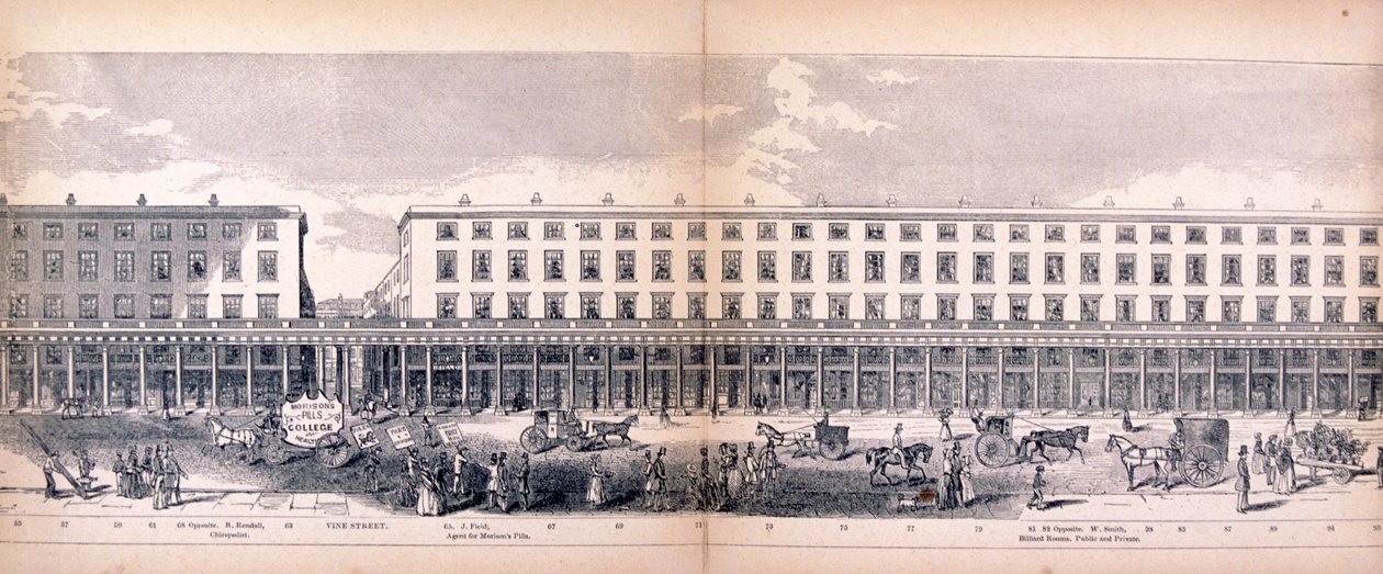Londoni panoráma, 1849 alkotó: George C Leighton