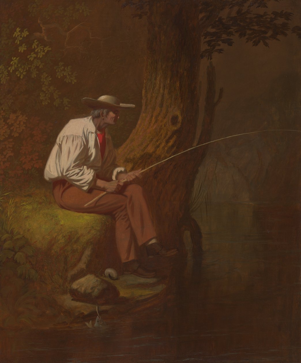 Mississippi halász alkotó: George Caleb Bingham