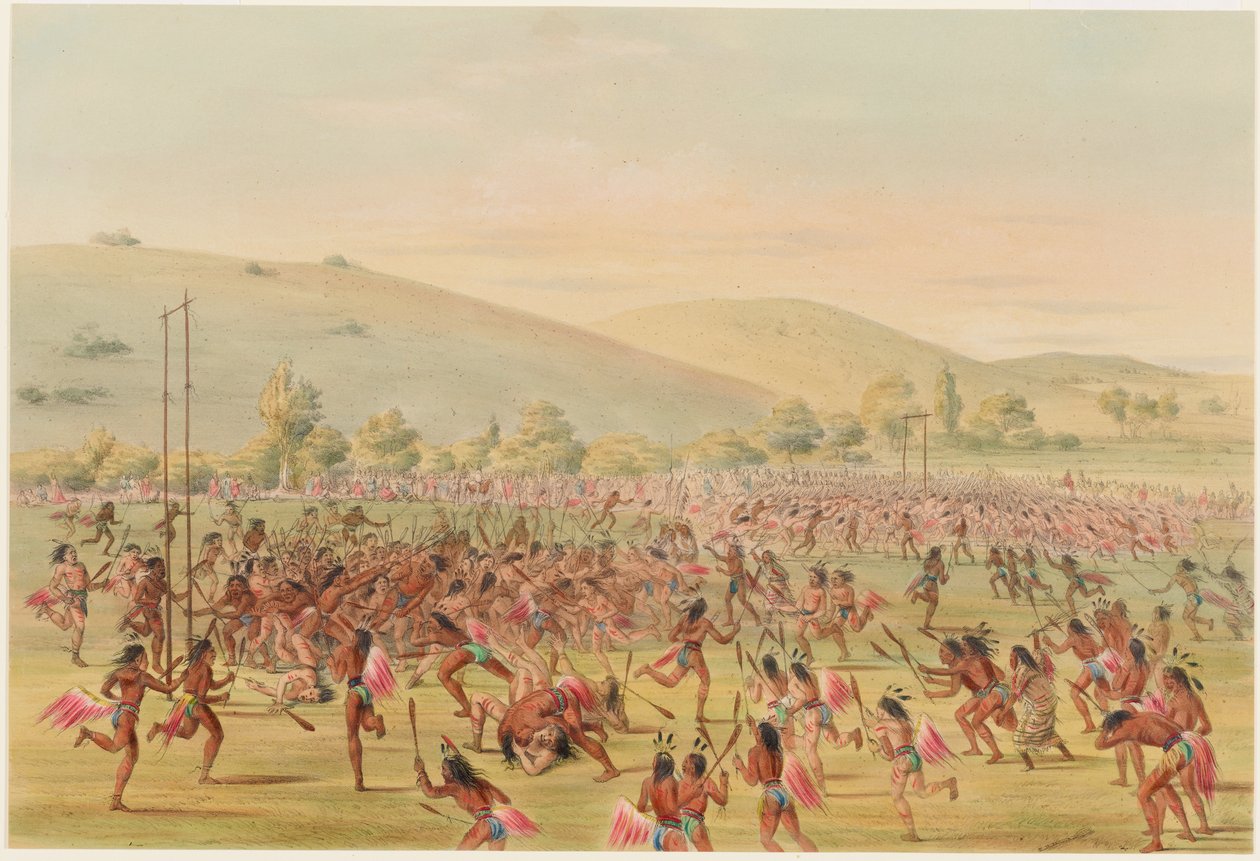 Labdajáték alkotó: George Catlin