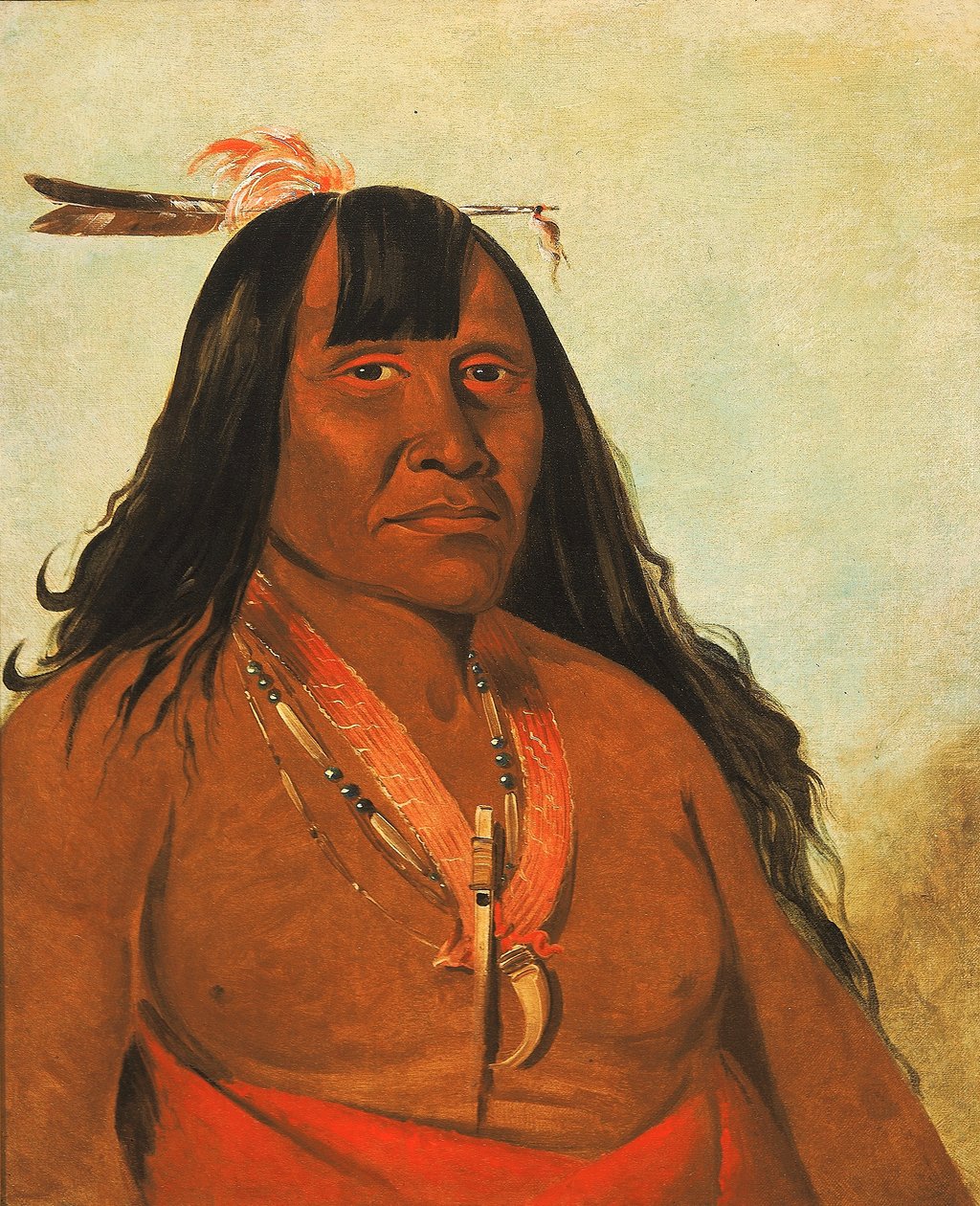 Bón-són-gee, Új Tűz, egy zenekarvezető alkotó: George Catlin