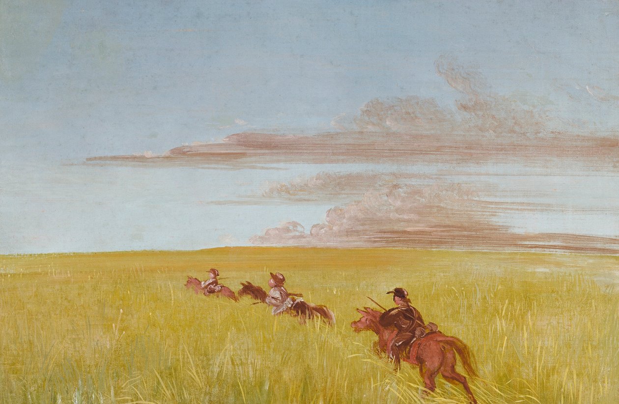 Bogard, Batiste, és én, Utazás a Missouri fenéken át alkotó: George Catlin