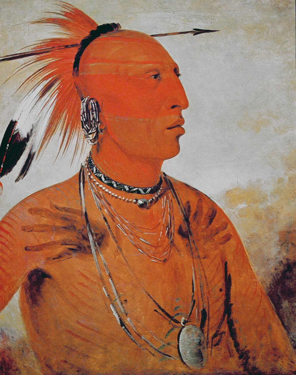 Bátor Főnök alkotó: George Catlin
