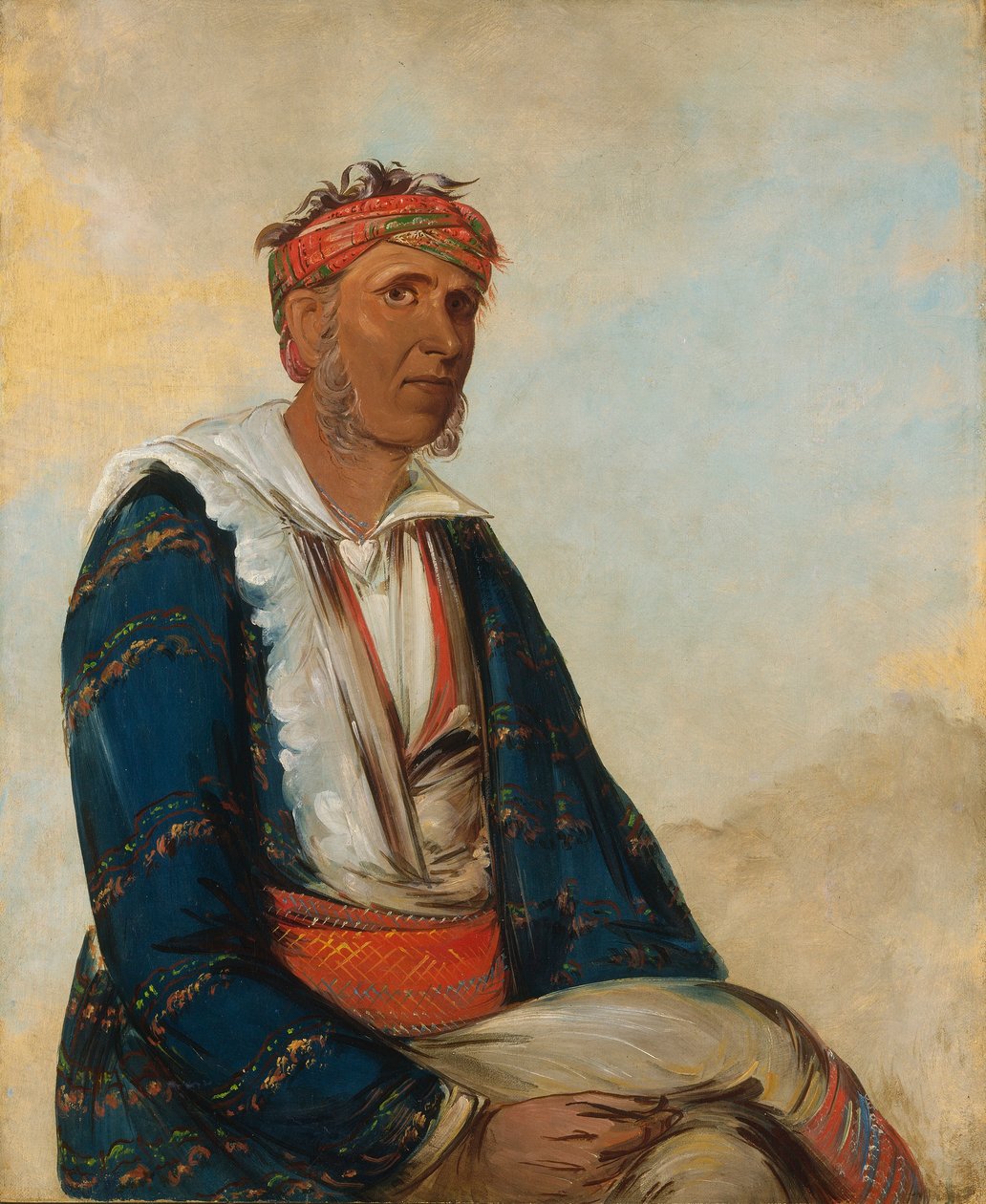 Cól-lee, a Band Chief alkotó: George Catlin