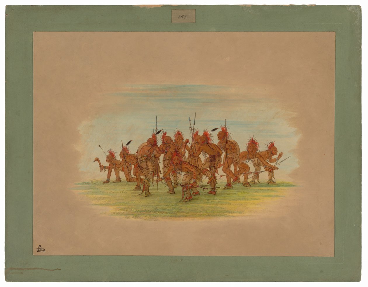 Discovery Dance - Saukie alkotó: George Catlin