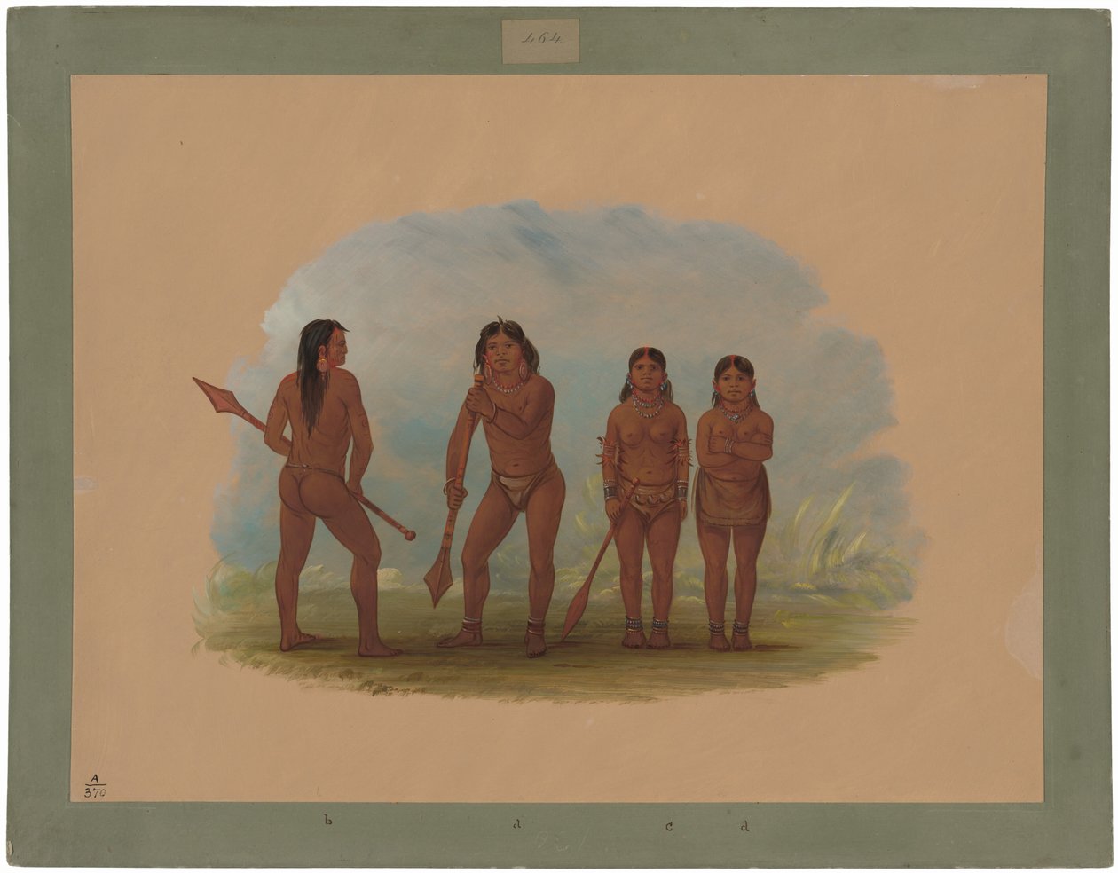 Négy Angustura indián alkotó: George Catlin