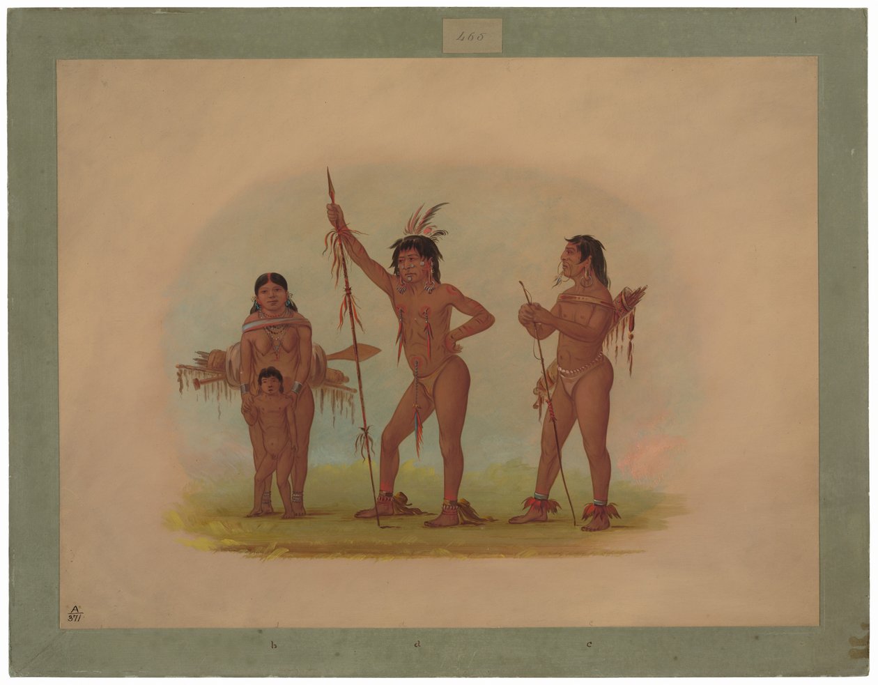 Négy murai indián alkotó: George Catlin
