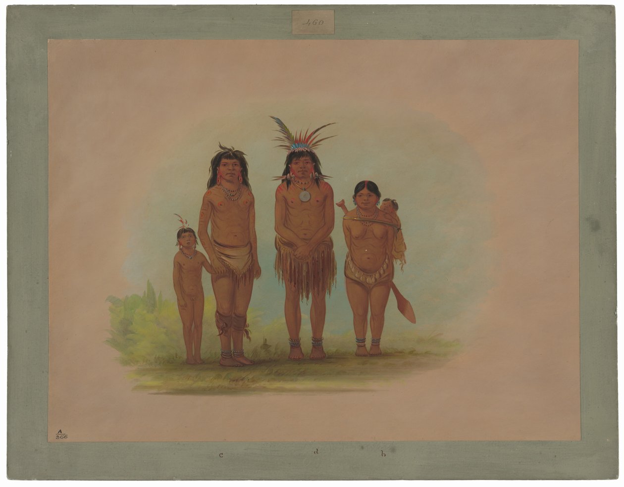 Négy sepibo indián alkotó: George Catlin