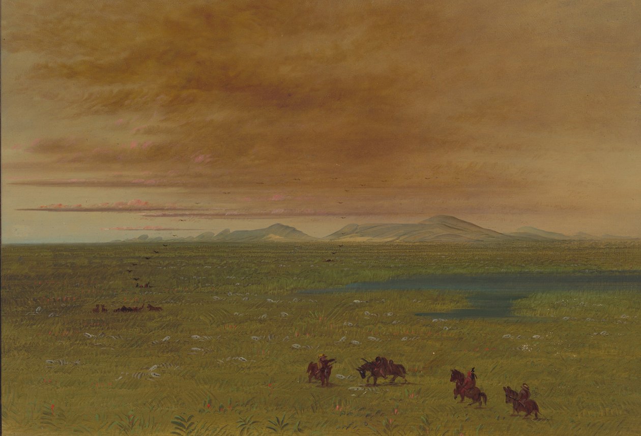 Great Washhouse, Pampa del Sacramento, 18541869. alkotó: George Catlin