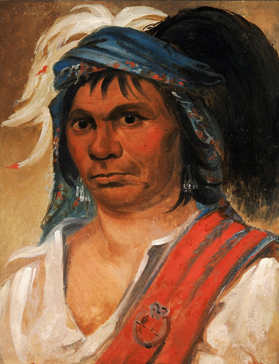 Hard Hickory, egy kedves ember, 1831. alkotó: George Catlin