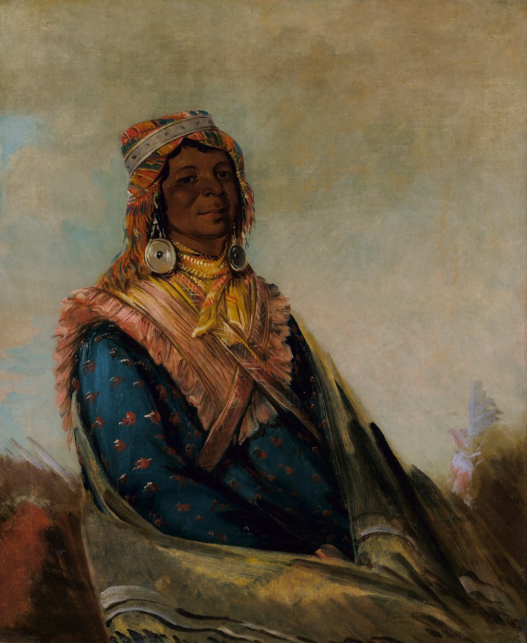 Hól-te-mál-te-téz-te-néek-ee, Sam Perryman alkotó: George Catlin