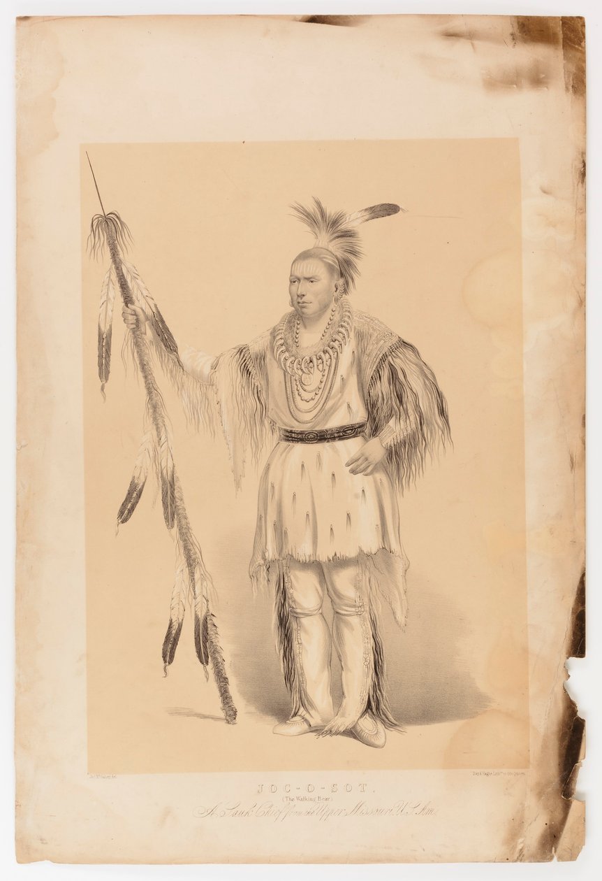Joc-o-set, a Sétáló Medve alkotó: George Catlin