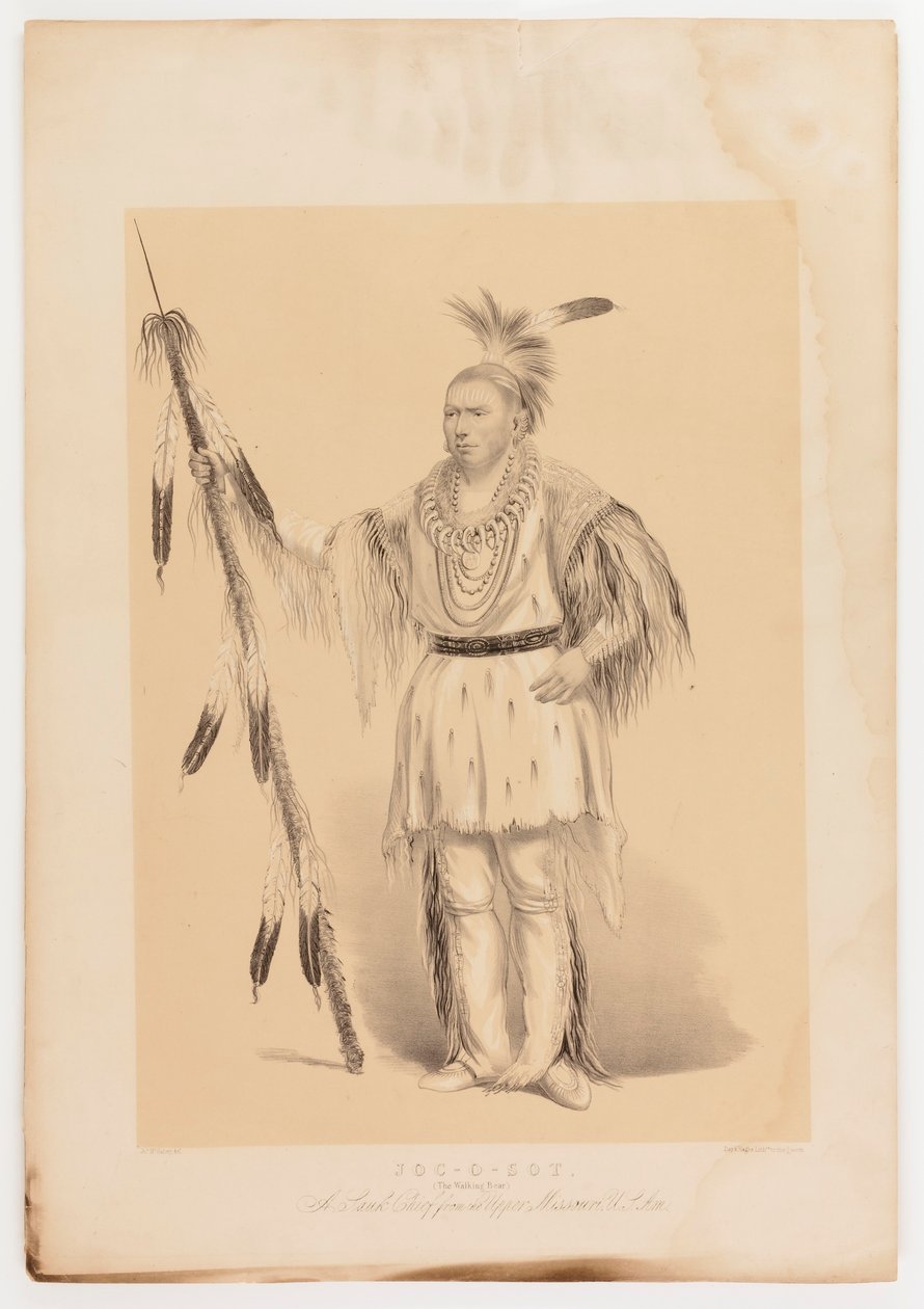 Joc-o-sot, a Sétáló Medve alkotó: George Catlin