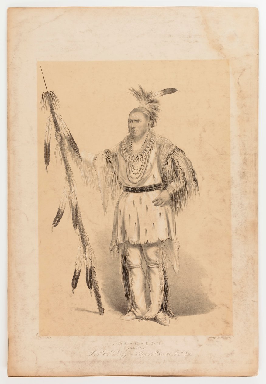 Joc-o-sot, a Sétáló Medve alkotó: George Catlin
