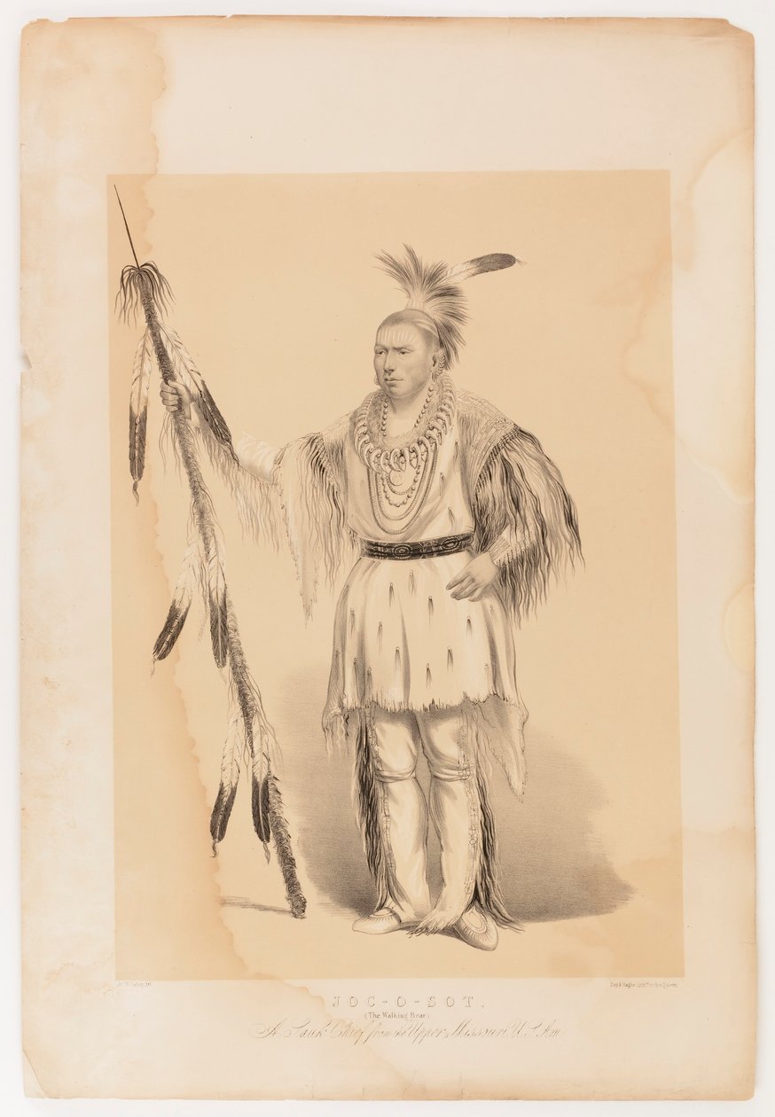 Joc-o-sot, a Sétáló Medve alkotó: George Catlin