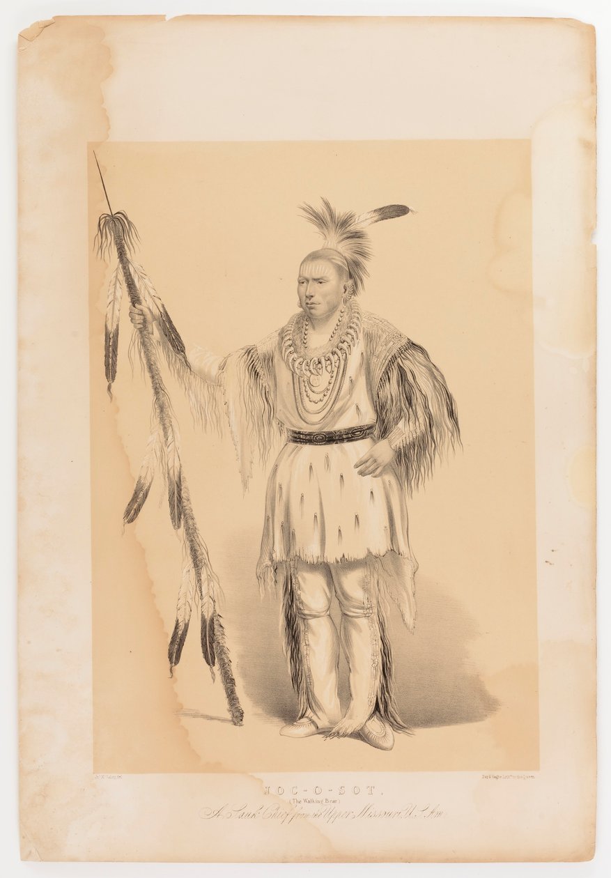 Joc-o-sot, a Sétáló Medve alkotó: George Catlin