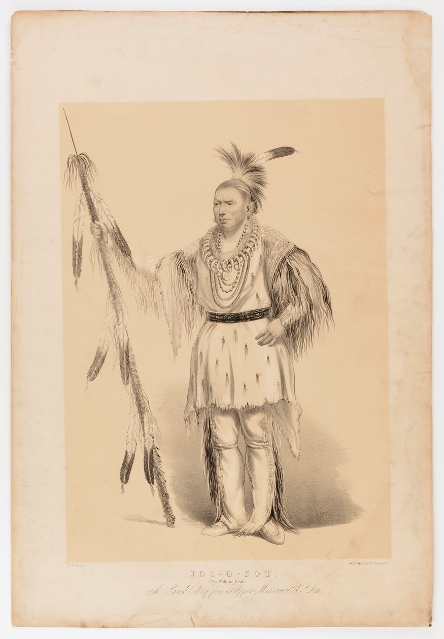 Joc-o-sot, a Sétáló Medve alkotó: George Catlin