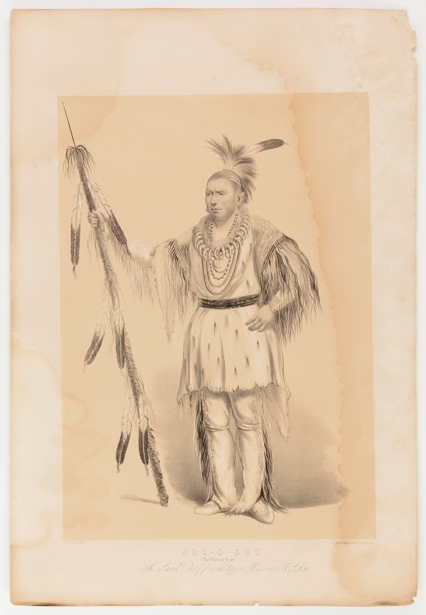 Joc-o-sot, a Sétáló Medve alkotó: George Catlin