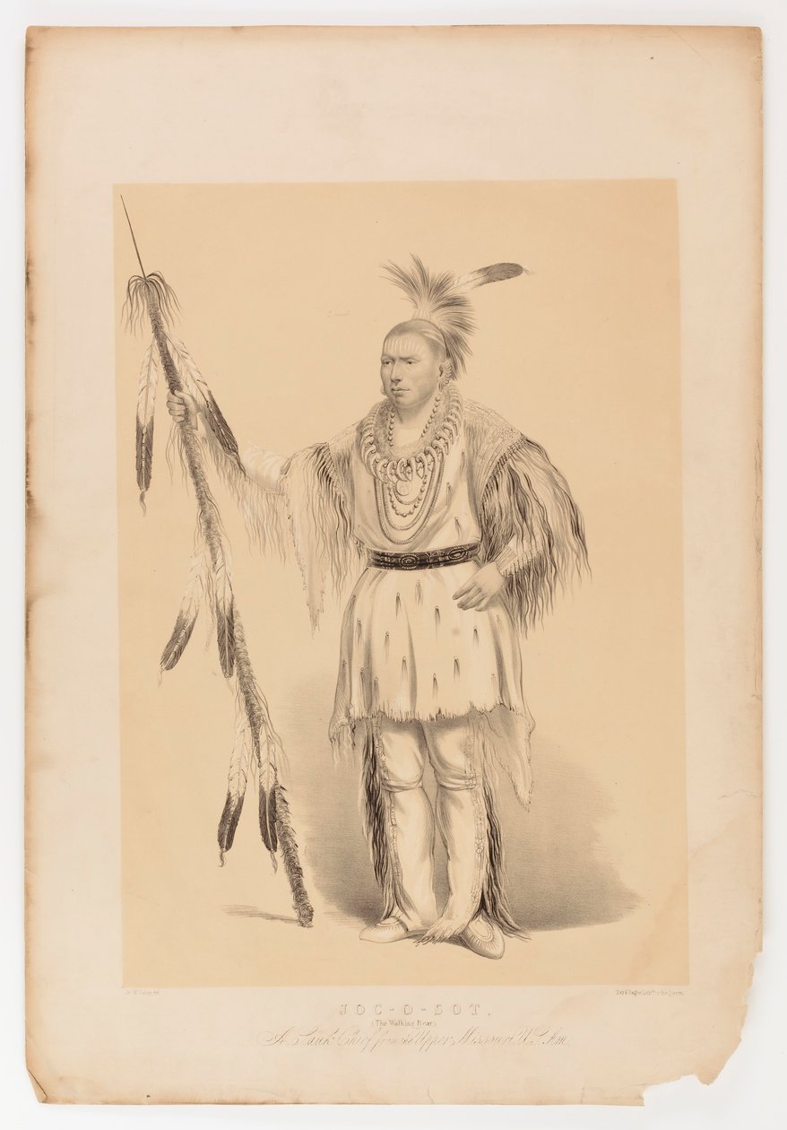 Joc-o-sot, a Sétáló Medve alkotó: George Catlin