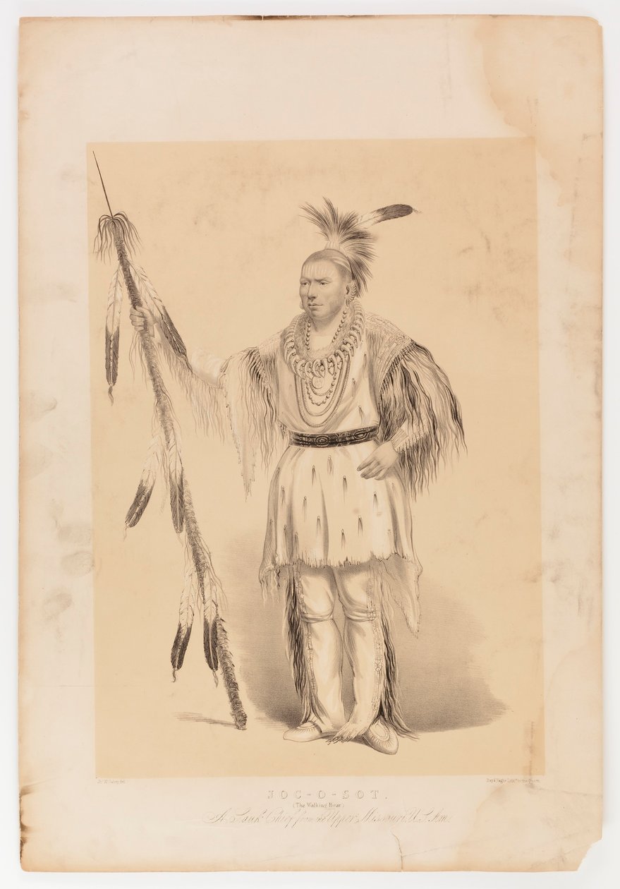 Joc-o-sot, a Sétáló Medve alkotó: George Catlin