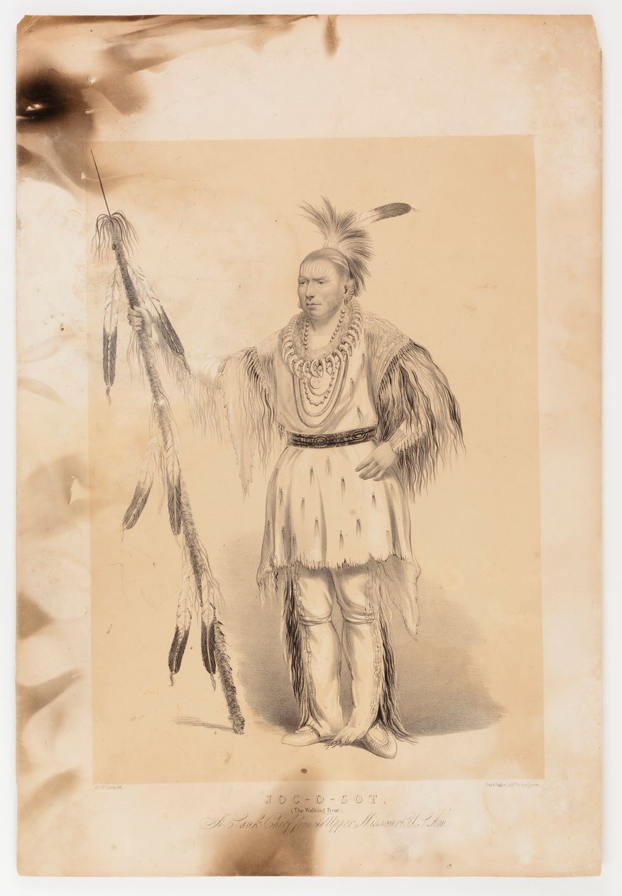 Joc-o-sot, a Sétáló Medve alkotó: George Catlin