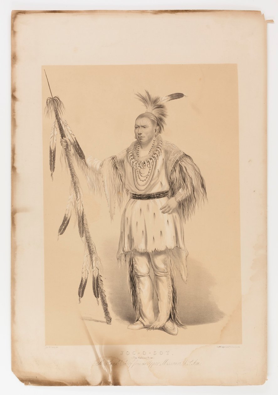 Joc-o-sot, a Sétáló Medve alkotó: George Catlin
