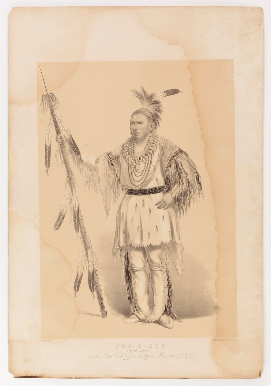 Joc-o-sot, a Sétáló Medve alkotó: George Catlin