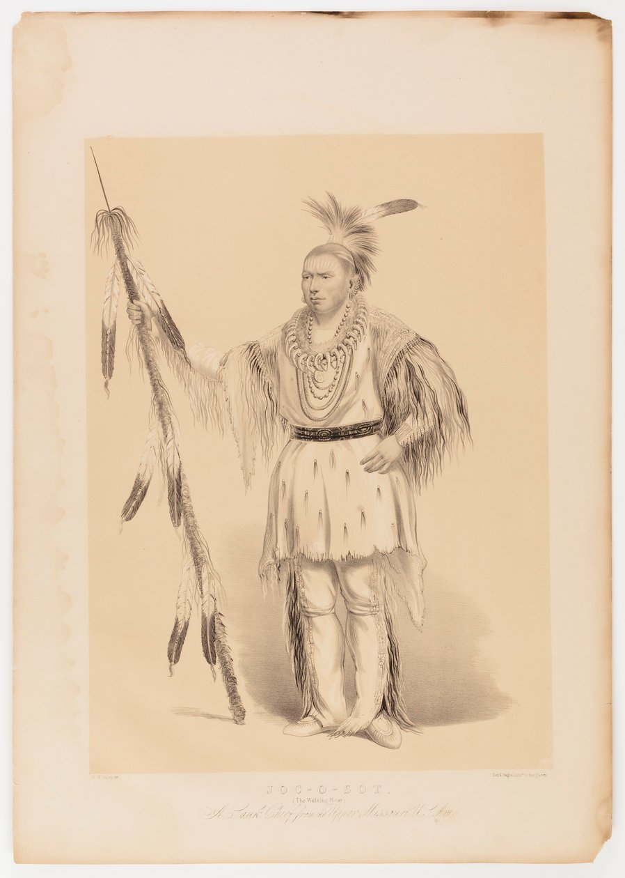 Joc-o-sot, a Sétáló Medve alkotó: George Catlin