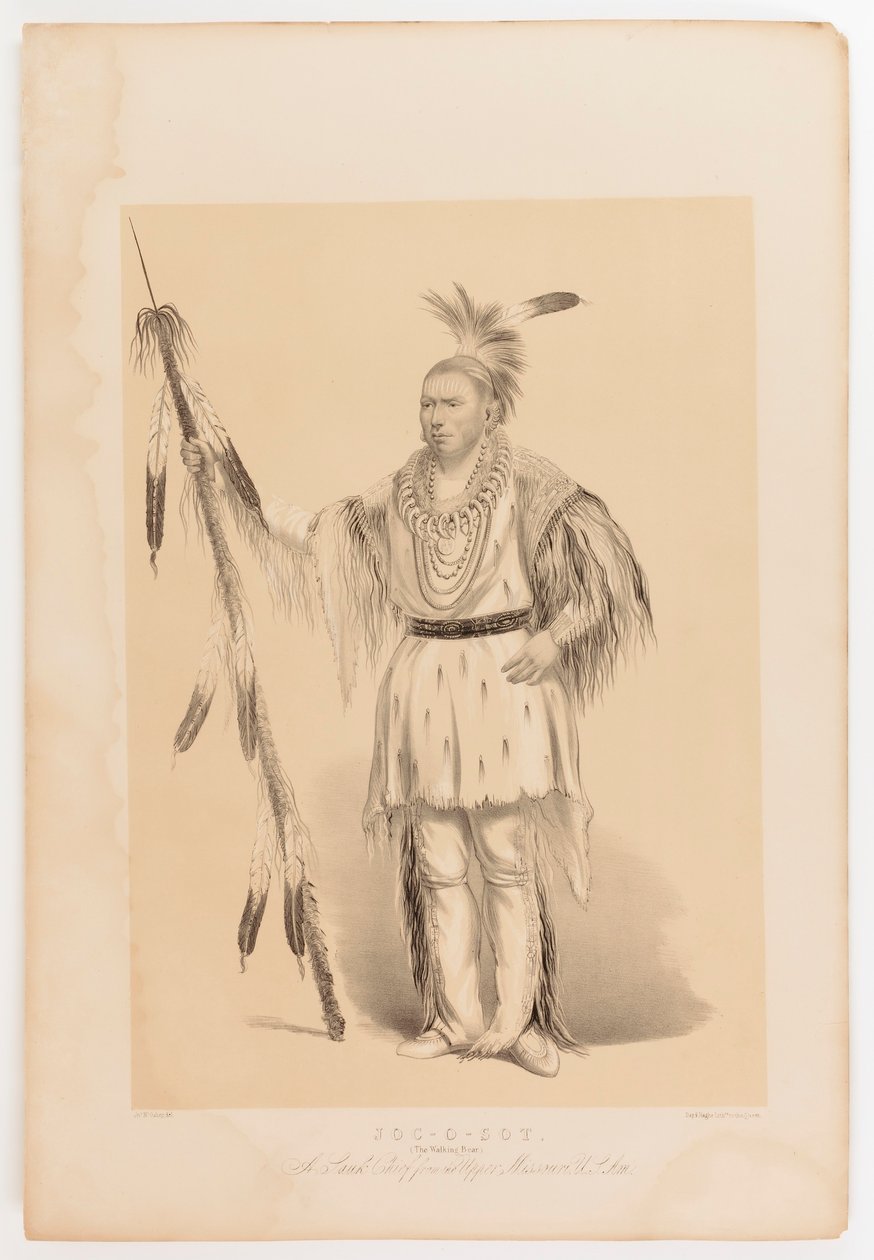 Joc-o-sot, a Sétáló Medve alkotó: George Catlin