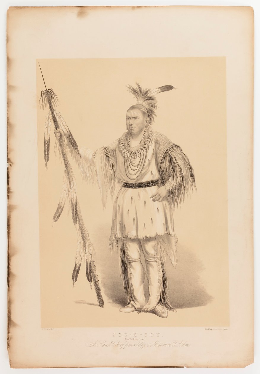 Joc-o-sot, a Sétáló Medve alkotó: George Catlin
