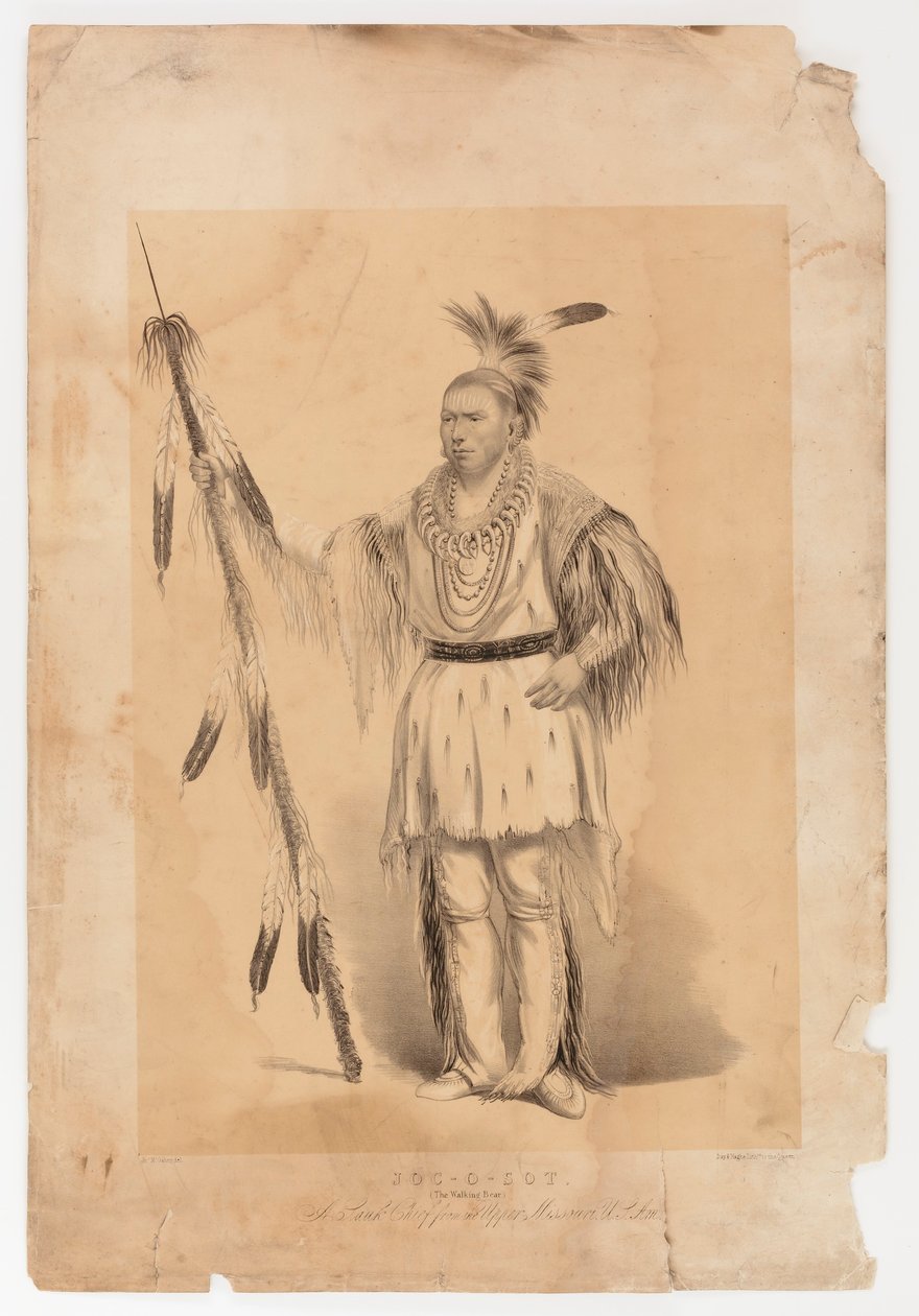 Joc-o-sot, a Sétáló Medve alkotó: George Catlin