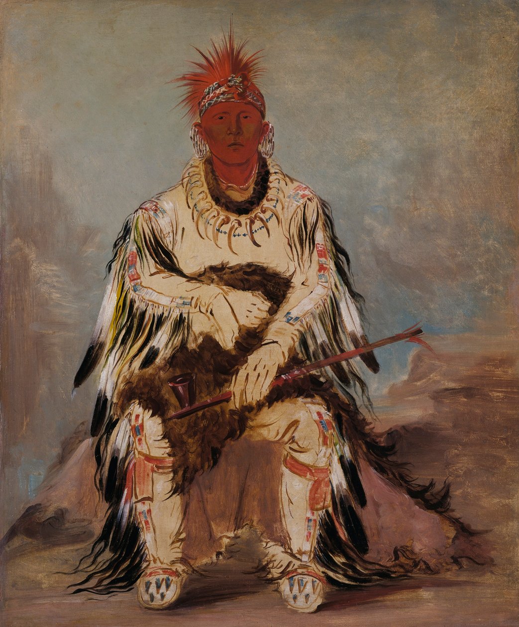No-wáy-ke-súg-gah, Aki egyszerre kettőt üt, egy bátor alkotó: George Catlin