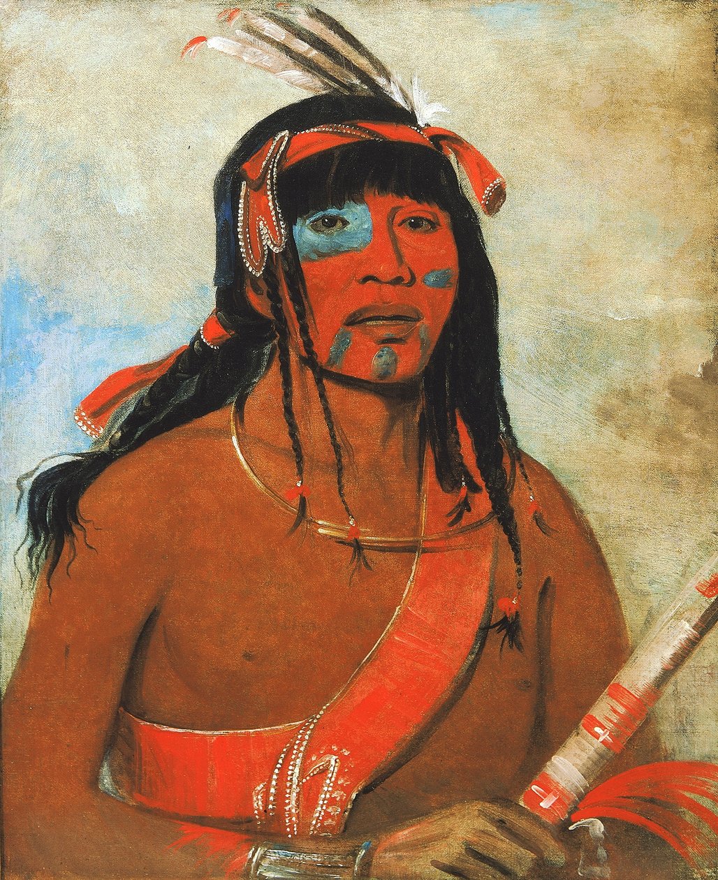 O-tá-wah, Az Ottaway, egy harcos alkotó: George Catlin