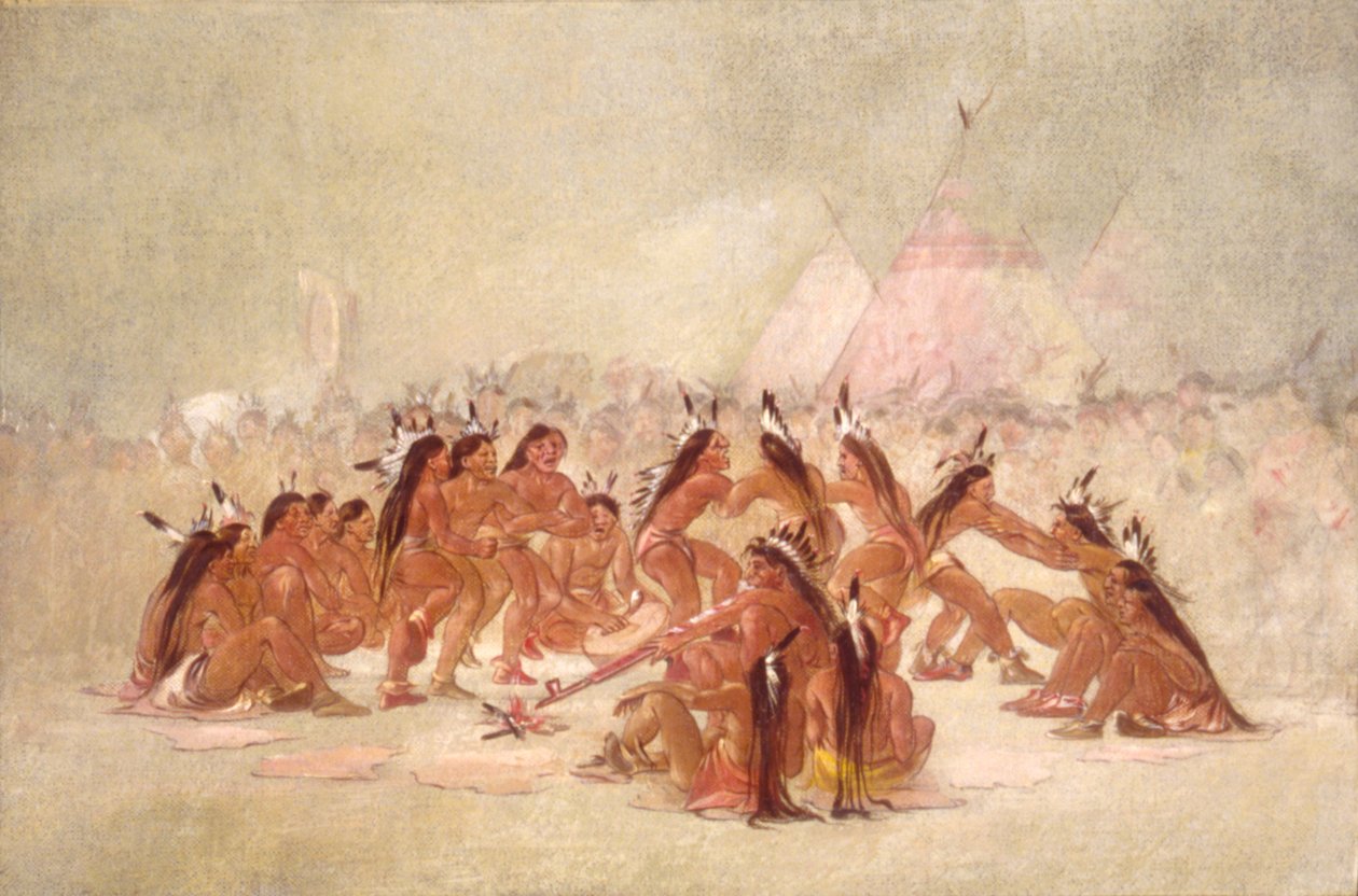 Pipatánc, Assiniboine alkotó: George Catlin