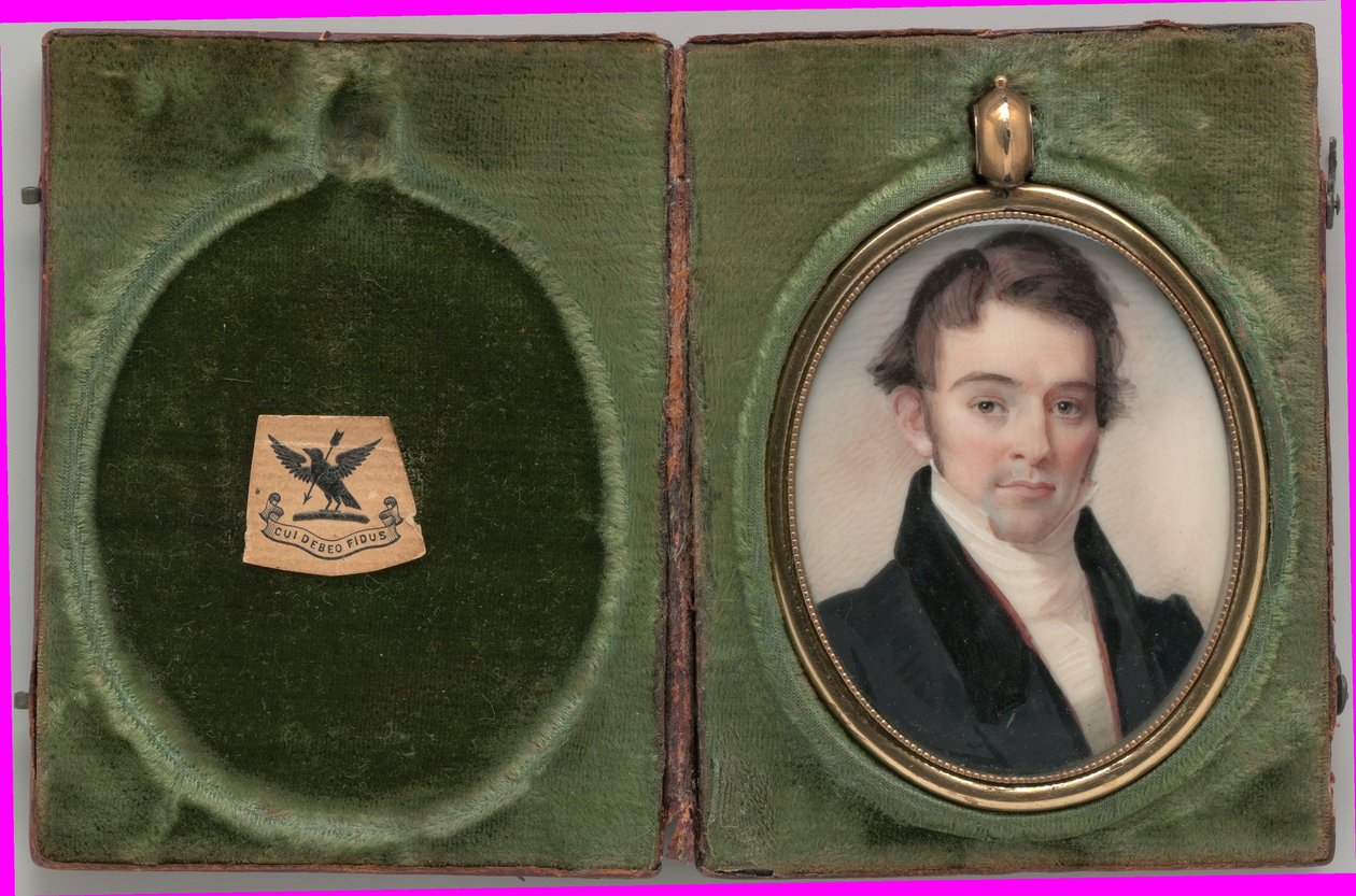 Egy úriember portréja alkotó: George Catlin