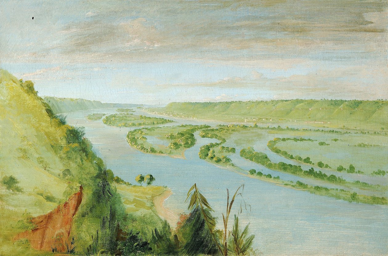 Prairie du Chien, Egyesült Államok Garrison alkotó: George Catlin