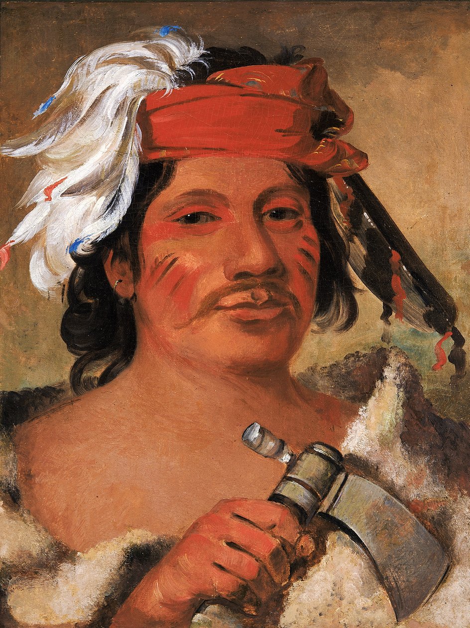 Seneca Steele, nagyszabású, 1831. alkotó: George Catlin