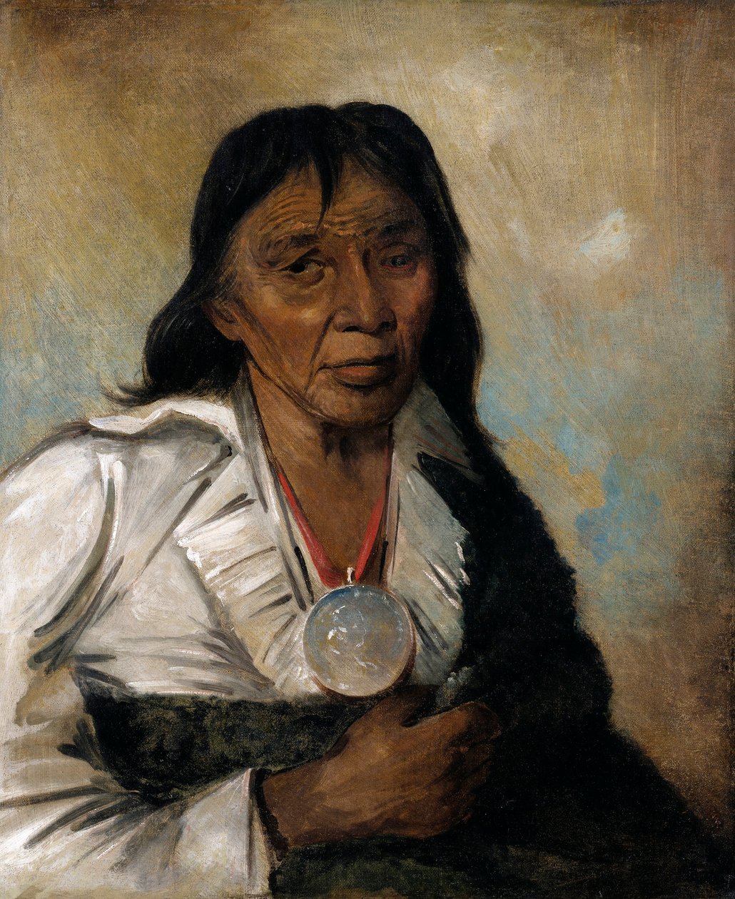 Shin-gós-se-moon, Nagy Vitorla, egy főnök alkotó: George Catlin
