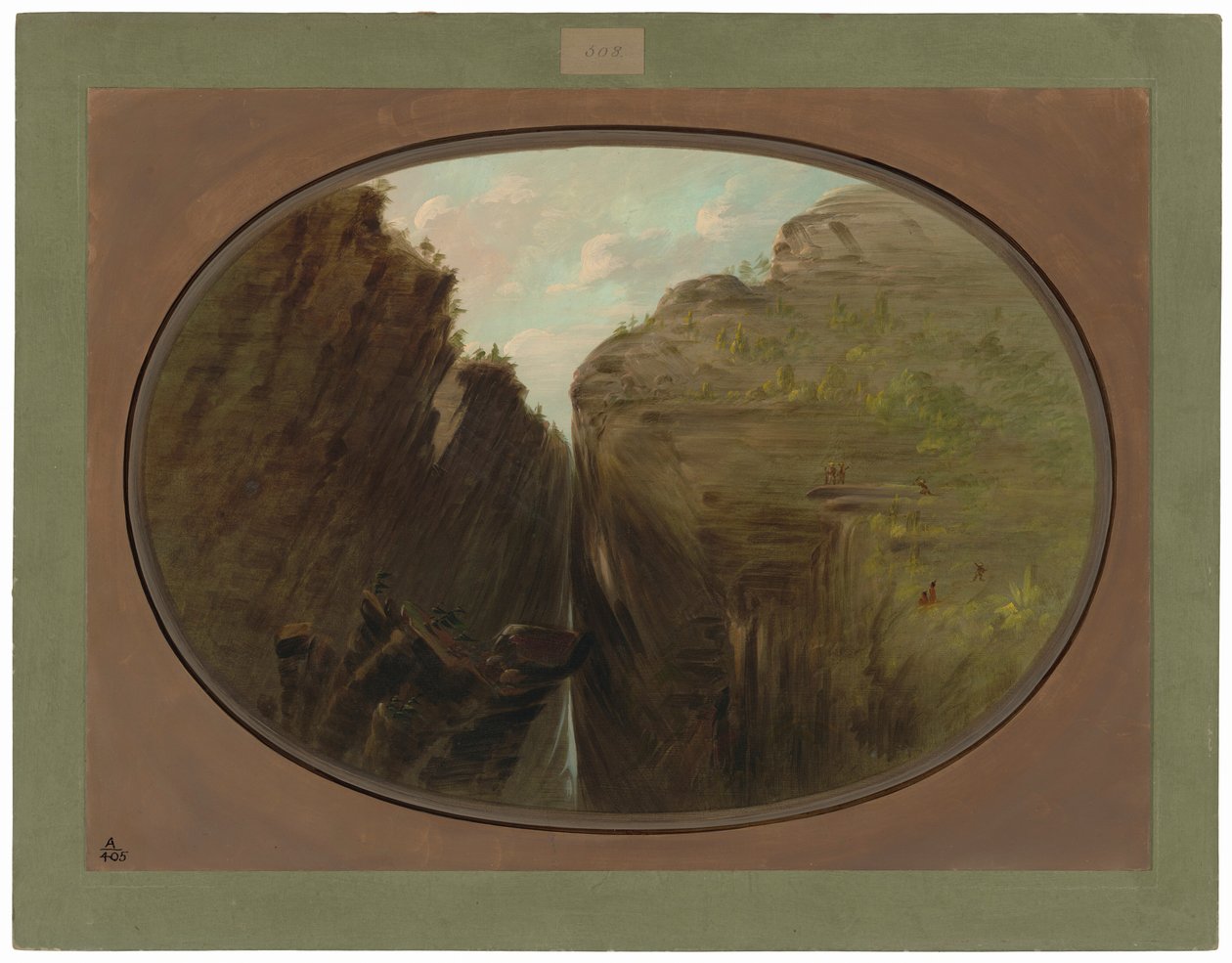 A Bogár-rés alkotó: George Catlin